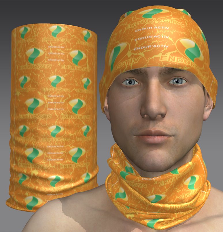 Ember Peak Custom Tube Bandana