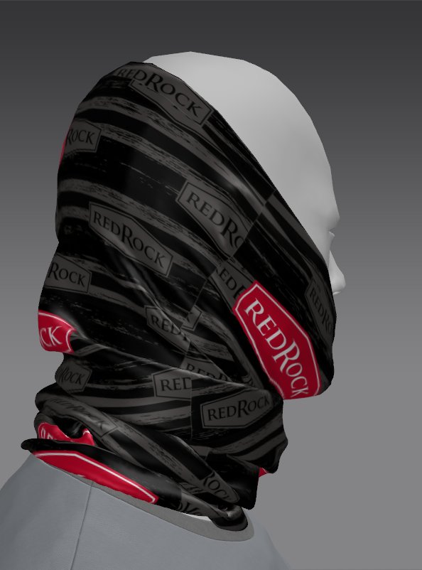 Feather Abstract Custom Tube Bandana