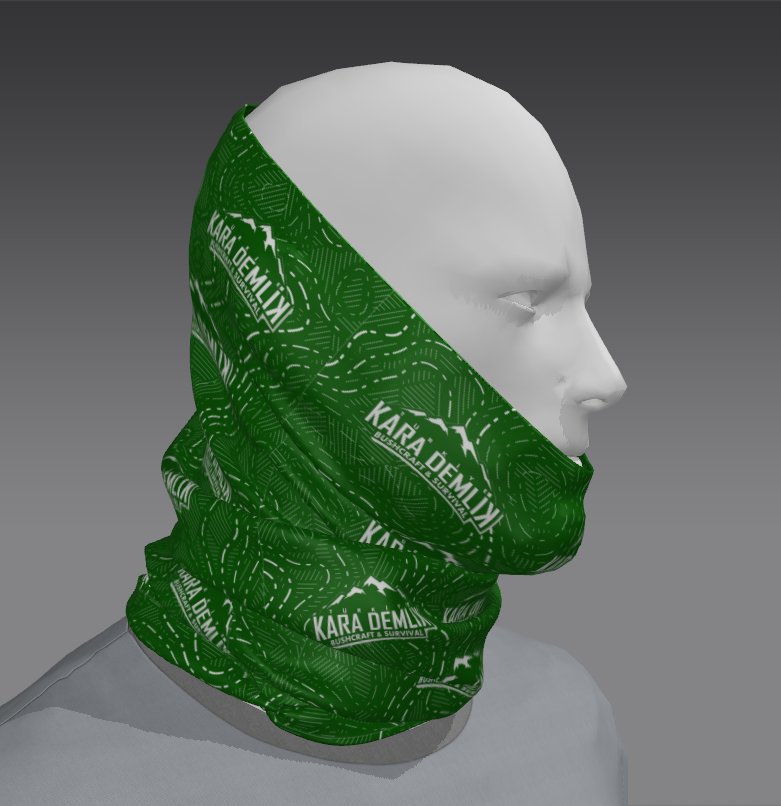 Custom Tube Bandana - Fire Loop