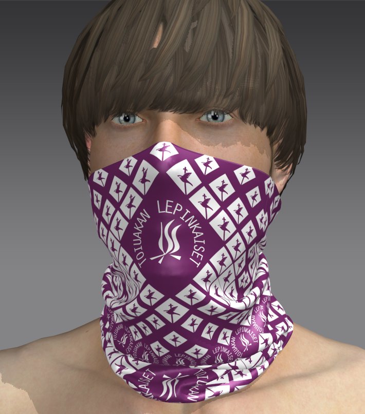 Custom Tube Bandana - Floral Band