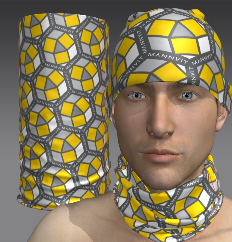 Floral Cinder Custom Tube Bandana