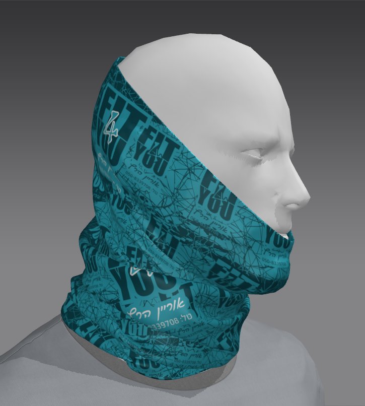 Custom Tube Bandana - Geometric Art Pattern