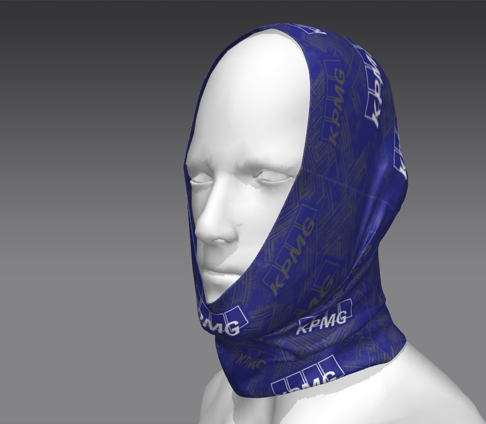 Custom Tube Bandana - Jaguar Ripple