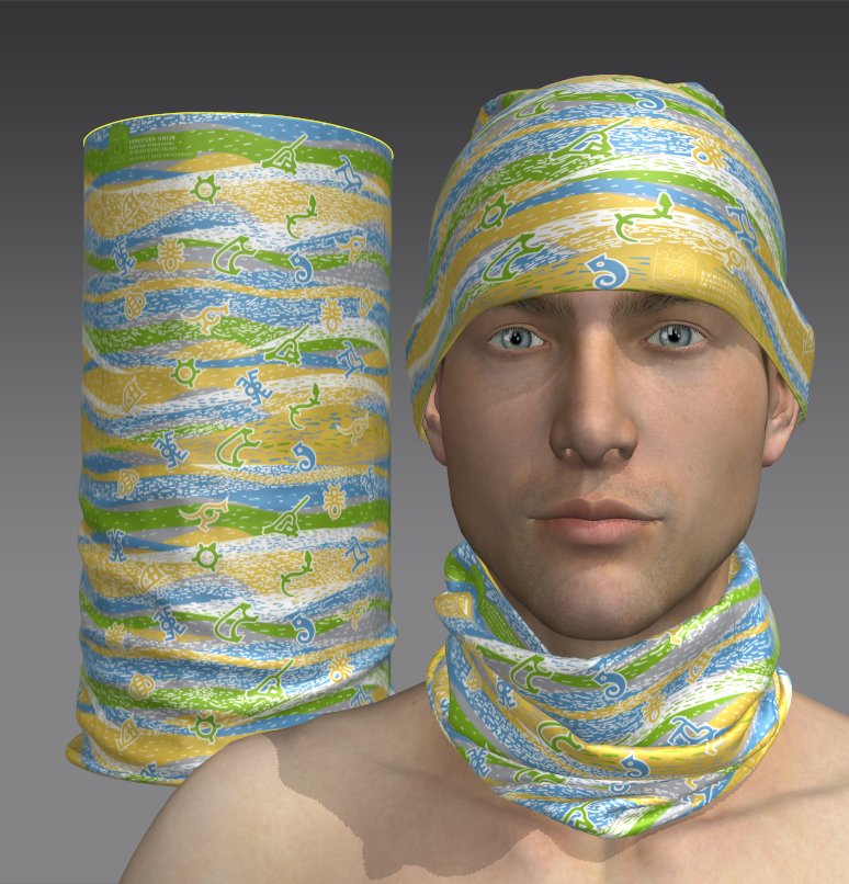 Custom Juniper Crest Tube Bandana