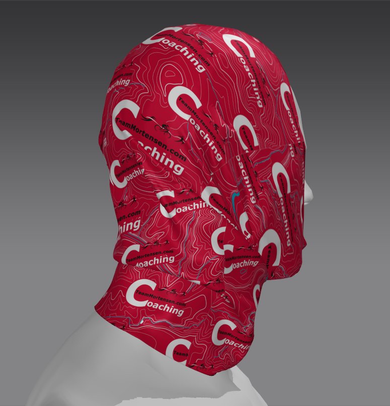 Custom Tube Bandana - Kestrel Pattern