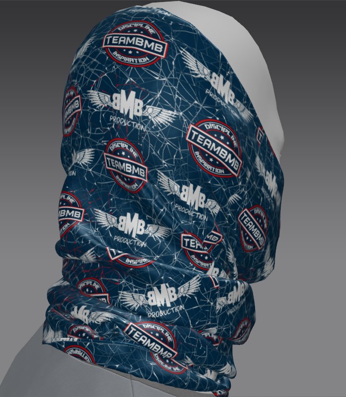 Custom Tube Bandana - Mesa Haze Pattern