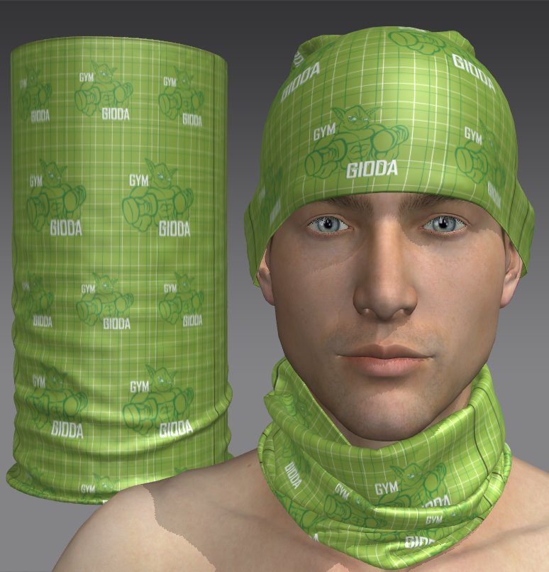 Custom Tube Bandana - Mesa Spark Pattern