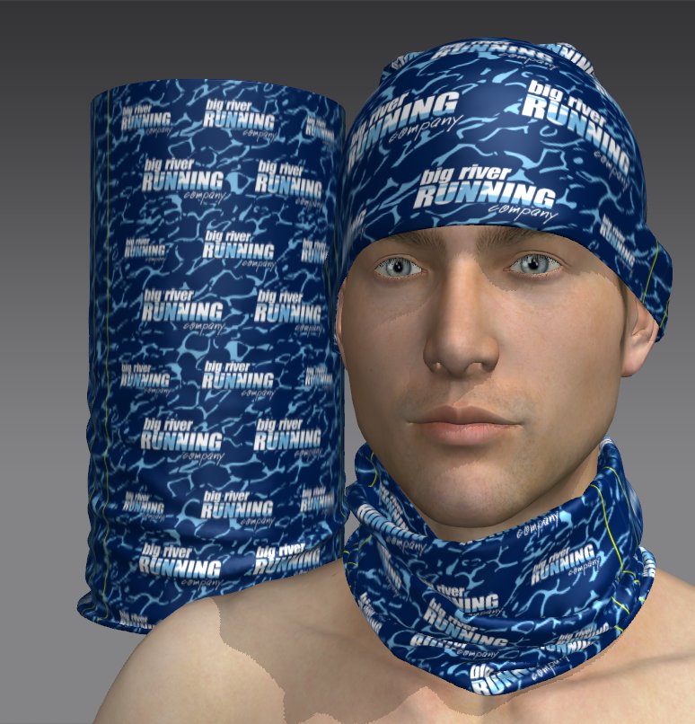 Mesh Talon Custom Tube Bandana
