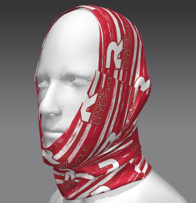 Mirage Skull Custom Tube Bandana
