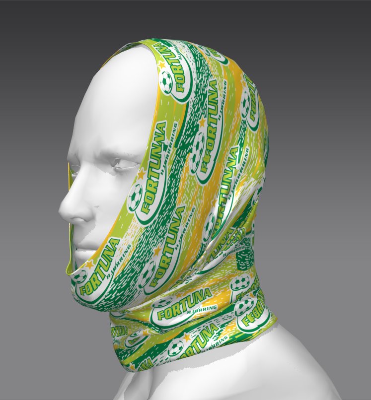 Mist Ocean Custom Tube Bandana