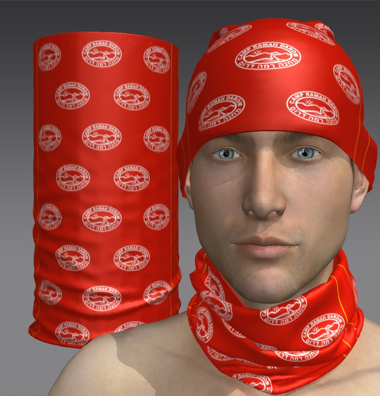 Monsoon Fire Custom Tube Bandana