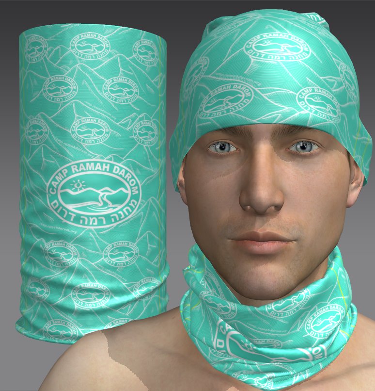 Custom Tube Bandana - Mountain Mirage