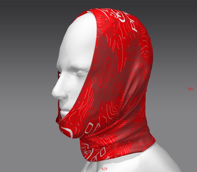 Mountain Orbit Custom Tube Bandana