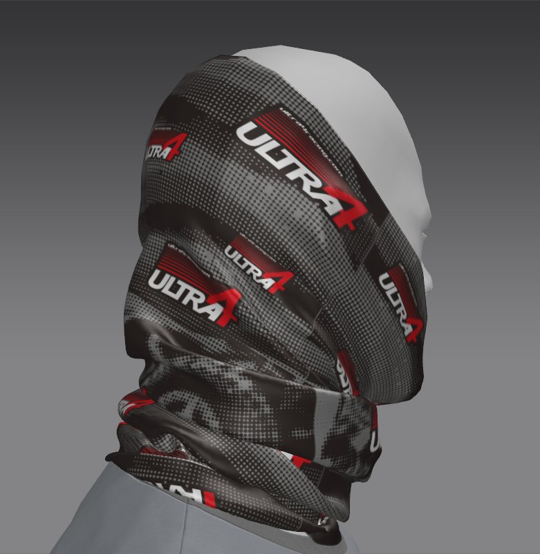 Onyx Sand Custom Tube Bandana