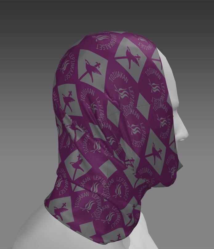 Custom Tube Bandana - Pastel Mist