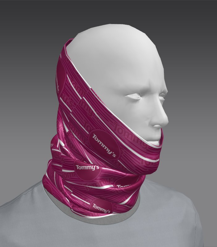 Custom Pine Drift Tube Bandana