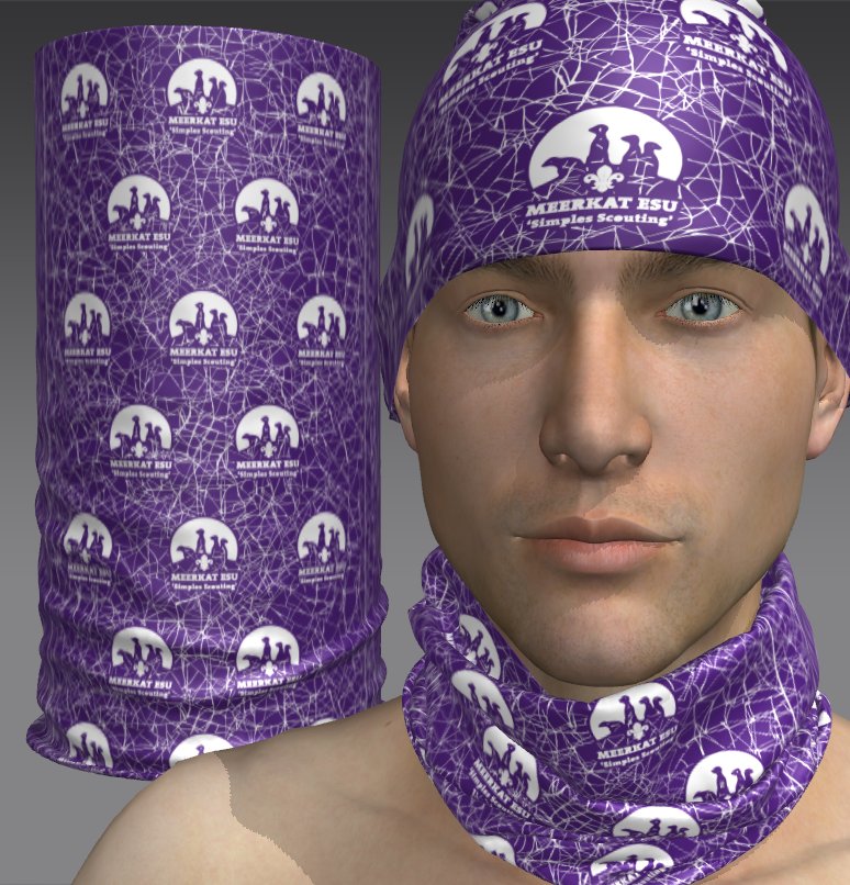 Quartz Ember Custom Tube Bandana