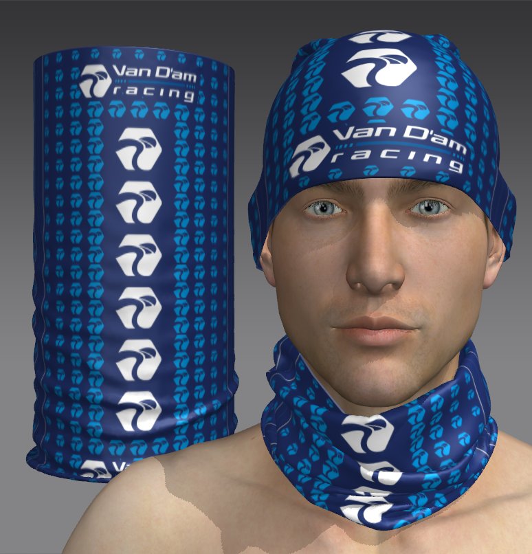 Custom Reef Design Tube Bandana
