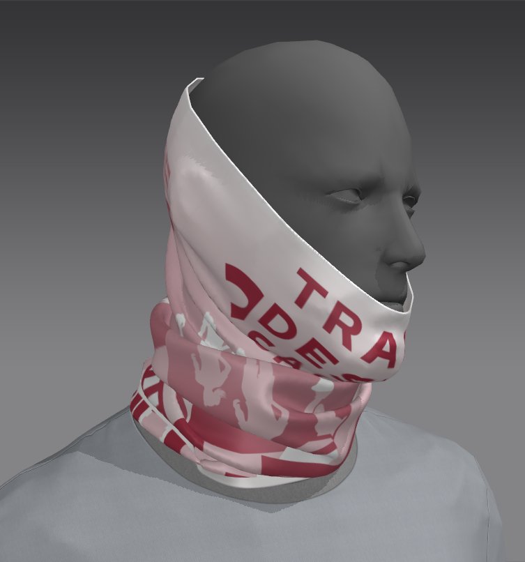 Reef Ember Custom Tube Bandana