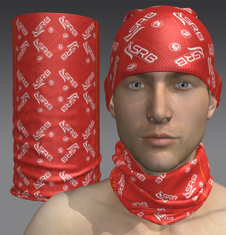 Custom Tube Bandana - Safari Pattern Pattern