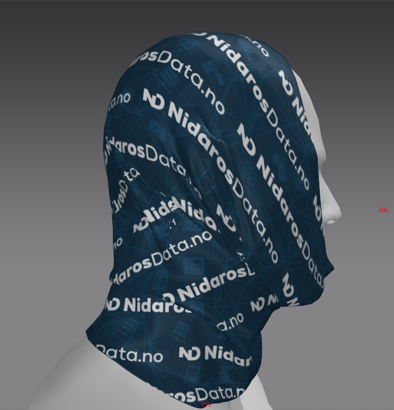 Custom Skull Orbit Tube Bandana