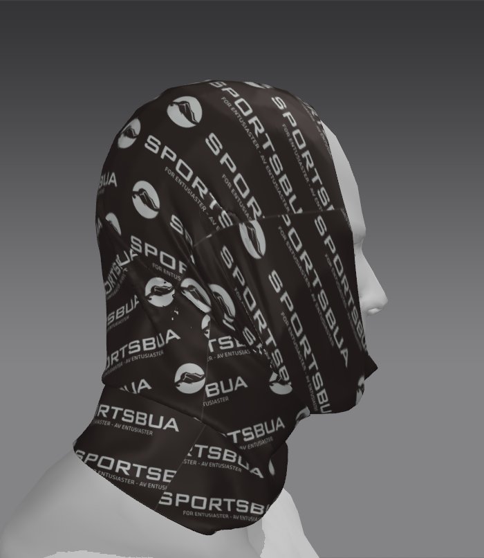 Custom Tube Bandana - Slate Star