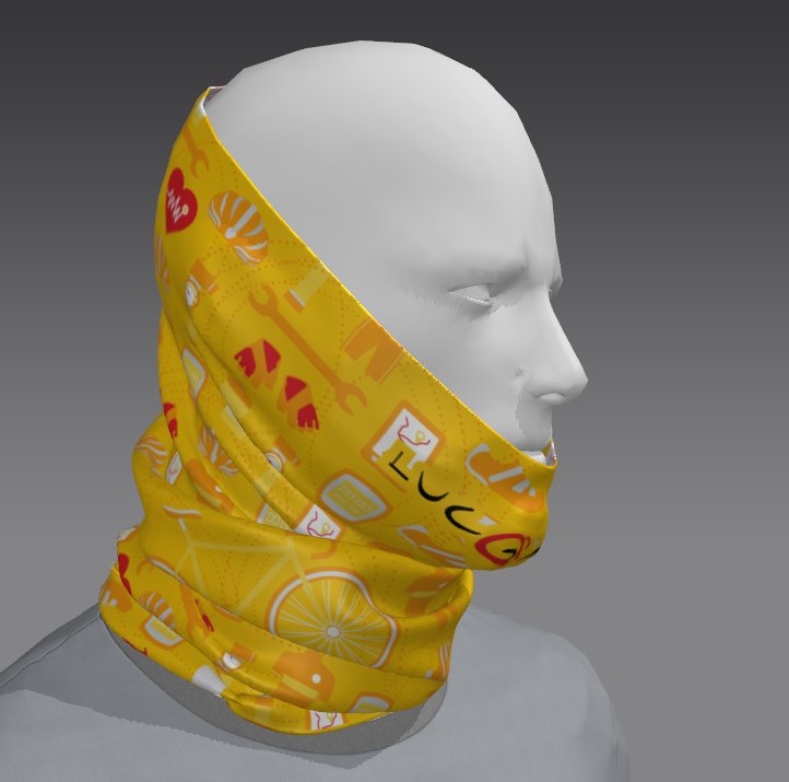 Custom Sporty Vapor Tube Bandana
