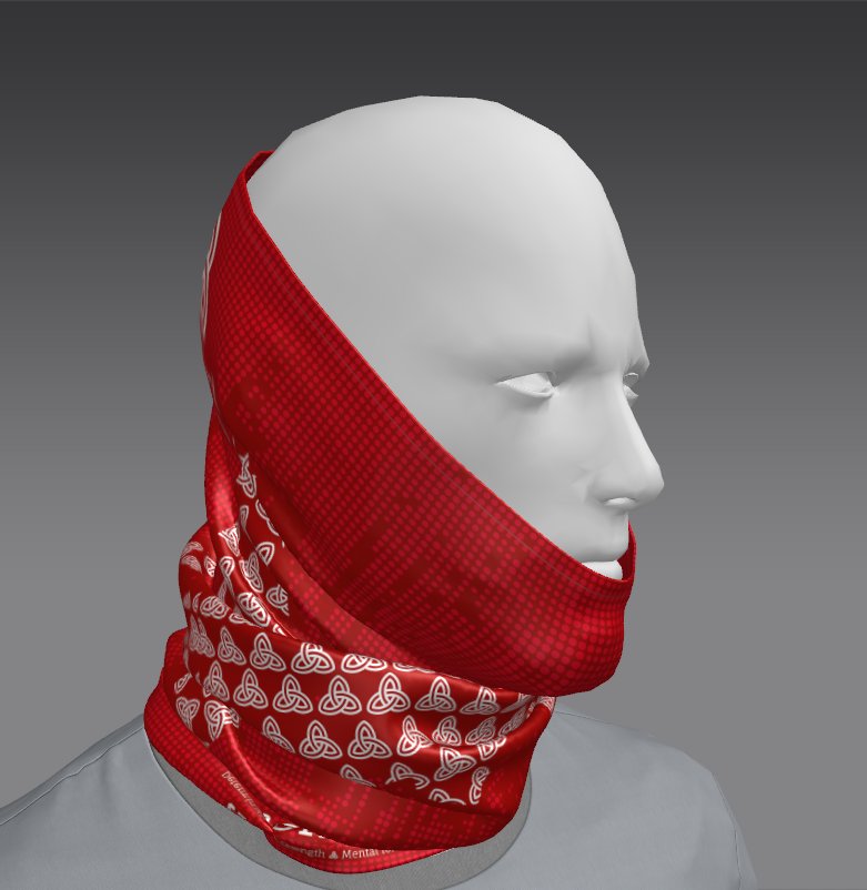 Swirl Mesa Custom Tube Bandana