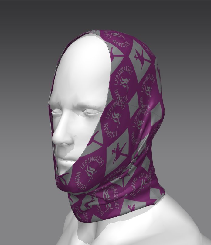 Tide Neon Custom Tube Bandana