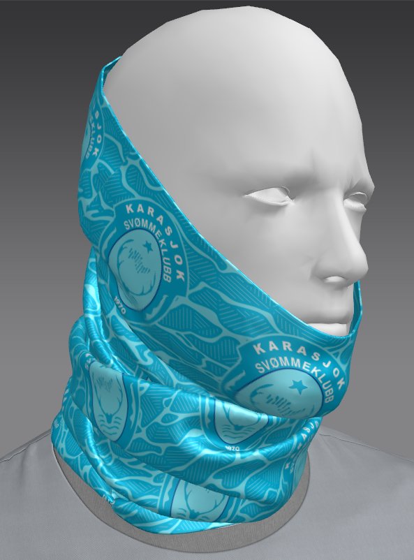 Totem Blaze Custom Tube Bandana