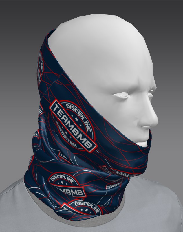 Custom Tube Bandana - Umbra Drift