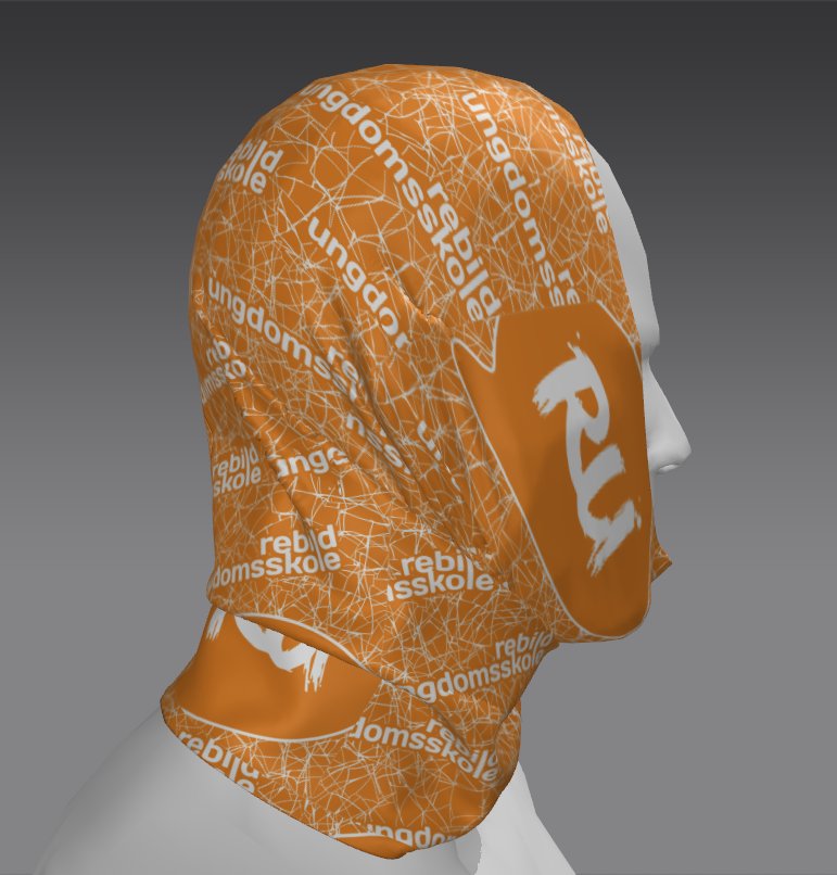 Custom Umbra Pulse Tube Bandana