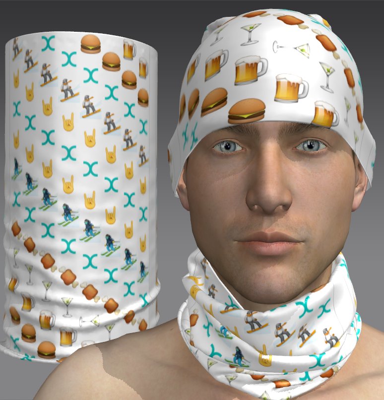 Custom Tube Bandana - Urban Crag