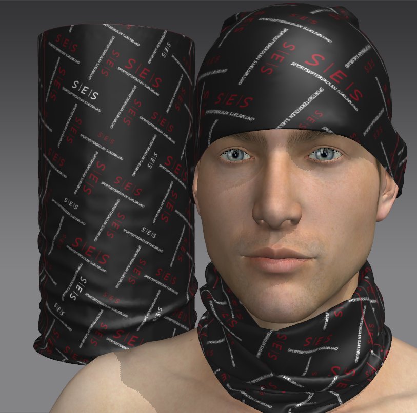 Custom Tube Bandana - Ursa Design