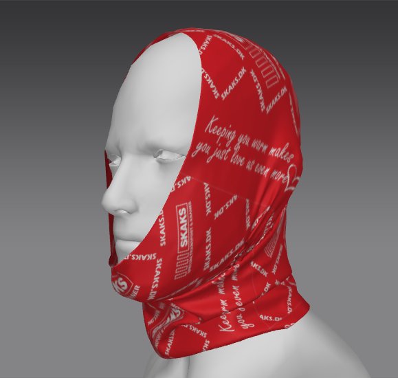 Vintage Mist Custom Tube Bandana
