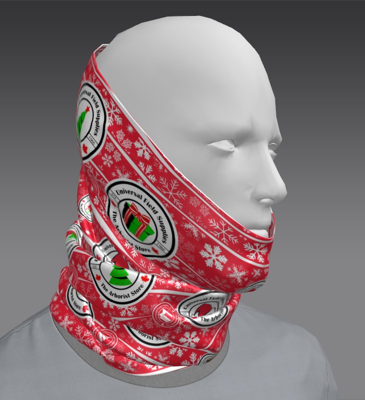 Violet Halo Custom Tube Bandana