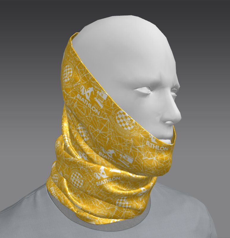 Vortex Aurora Custom Tube Bandana