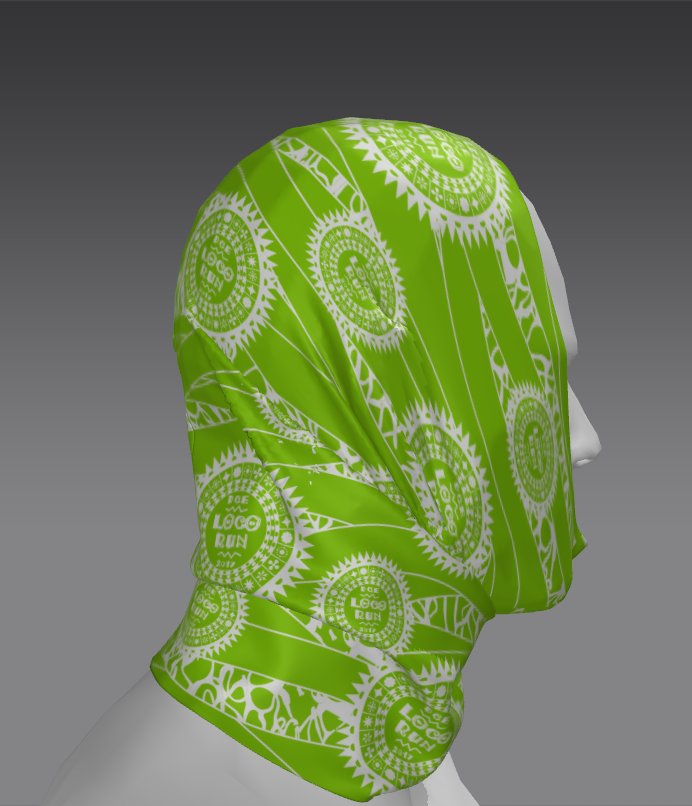 Vortex Aztec Custom Tube Bandana