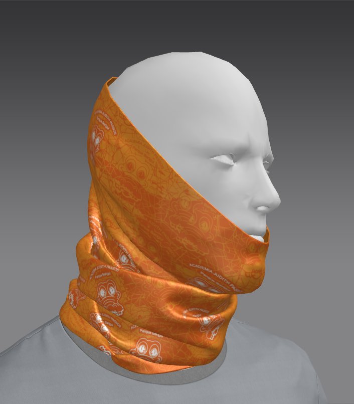 Custom Tube Bandana with Desert Glow Design