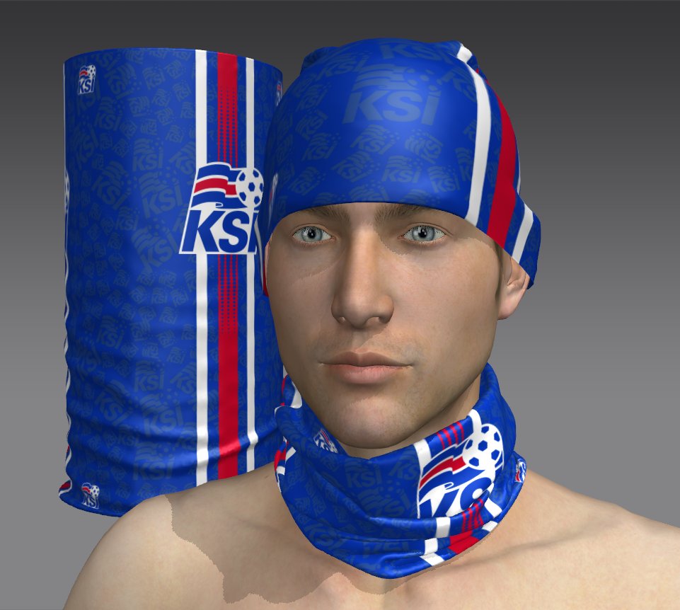 Custom Tube Bandana with Geometric Dusk Design