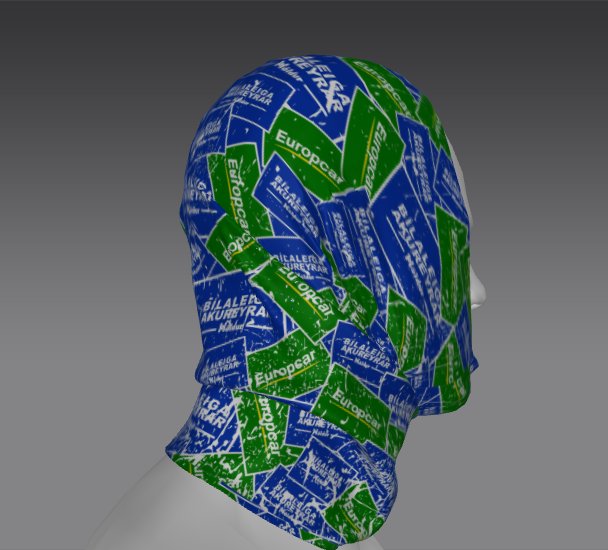 Custom Tube Bandana with Juniper Look Design