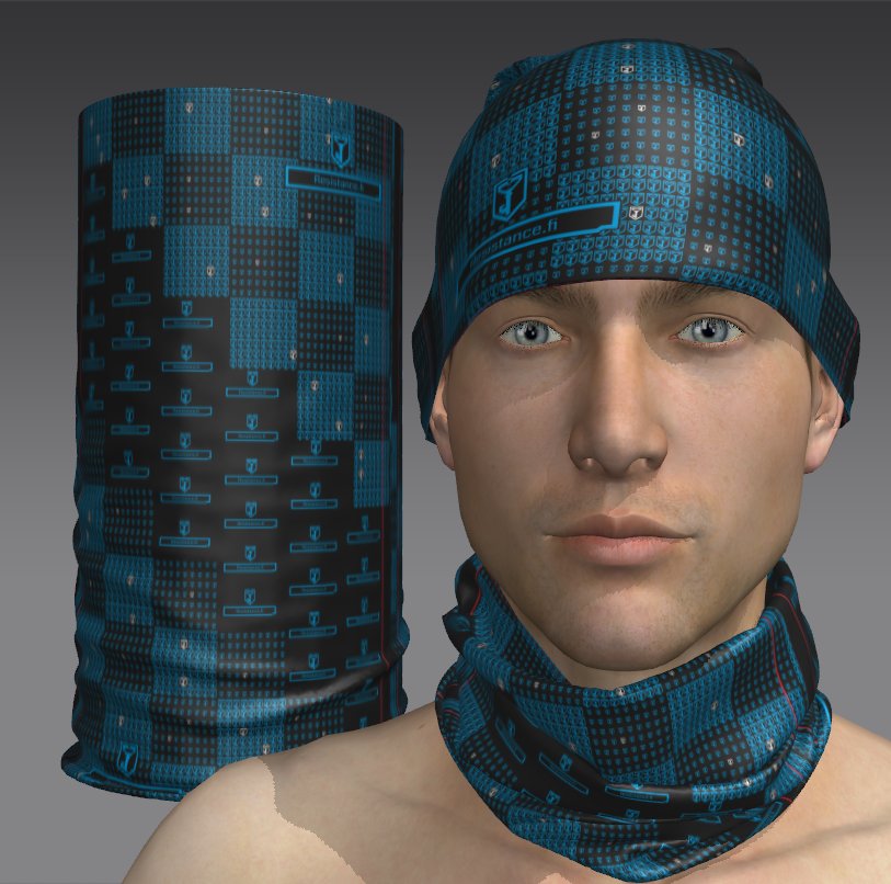 Zenith Eagle Custom Tube Bandana